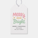 Search for green gift tags Merry and bright