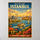 Search for istanbul vintage travel posters Architecture