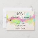Search for abstract rsvp cards Colourful