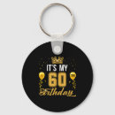 Search for 60th birthday key rings Party