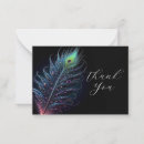 Search for peacock feathers cards Black