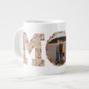 Search for yellow and blue mugs Mother