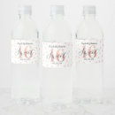 Search for rose gold water bottle labels Foil