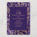 Search for deep purple invitations Chic