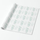 Search for white wedding wrapping paper Green