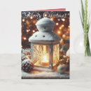 Search for lantern christmas cards Classic