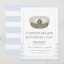 Search for boys nautical 1st birthday invitations Baby boy