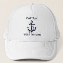 Search for skipper or captain hats Navy blue