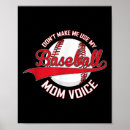 Search for baseball mum posters Modern