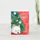 Search for westie dog christmas cards Pets