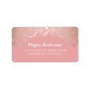 Search for enchanted forest return address labels Floral