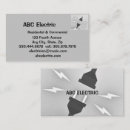 Search for electrical engineer business cards Electrician