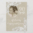 Search for burlap and lace birthday invitations Elegant