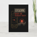 Search for geocaching cards Treasure hunting