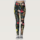 Search for plant leggings Floral pattern