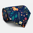 Search for floral leaf pattern ties Tropical