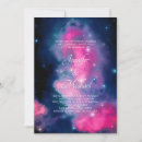 Search for outer space wedding invitations Nebula