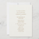 Search for gold and cream invitations Formal