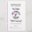 Search for ribbons flyers Purple