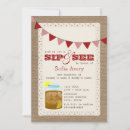 Search for sip and see invitations Baby