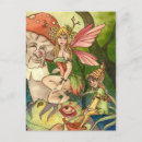 Search for faeries postcards Mushroom