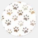 Search for brown dog stickers Paw