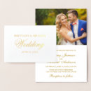 Search for foiled wedding invitations Gold foil