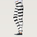 Search for black and white striped leggings Simple