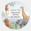 Search for zoo birthday stickers Cute baby animals