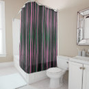 Search for pink and green shower curtains Striped