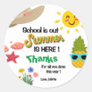 Search for end of summer stickers Last day of school