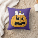Search for jack o lantern cushions Charles schulz