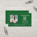 Search for presented business cards Employee