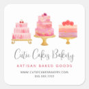Search for cute bakery stickers Cake