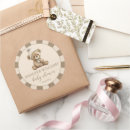 Search for brown teddy bear stickers Baby shower