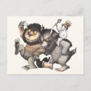 Search for wild thing postcards Whimsical storybook design
