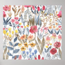 Search for vibrant flowers posters Pattern