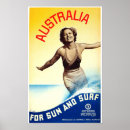 Search for vintage surf posters Australia