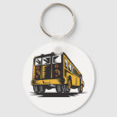Search for vintage bus key rings Yellow