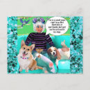 Search for funny corgis postcards Humour
