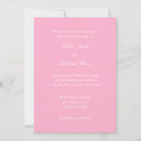 Search for pink and white wedding invitations Minimalist