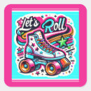 Search for roller skate thank you stickers Retro
