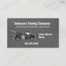 Search for towing business cards Wrecker service