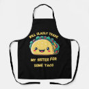 Search for funny fiesta aprons Taco