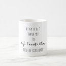 Search for mentor thank you mugs Typography