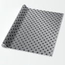 Search for silver polka dot wrapping paper Modern