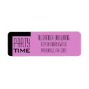 Search for art party return address labels Birthday
