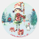 Search for elf girl stickers Snow