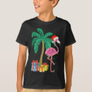Search for christmas palm tree tshirts Flamingo