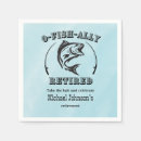 Search for funny retirement napkins Fishing